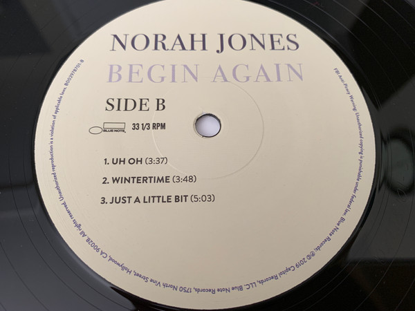 Norah Jones Begin Again Lp Album Djingel Djangel