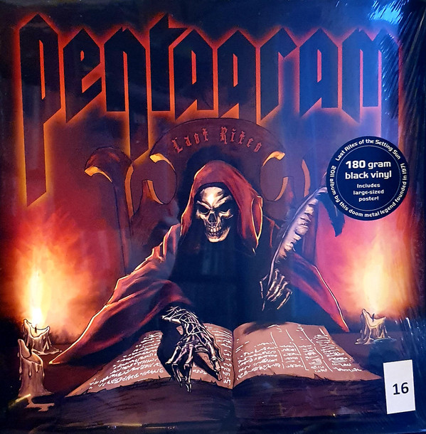 Pentagram Last Rites Lp Album Ltd Djingel Djangel