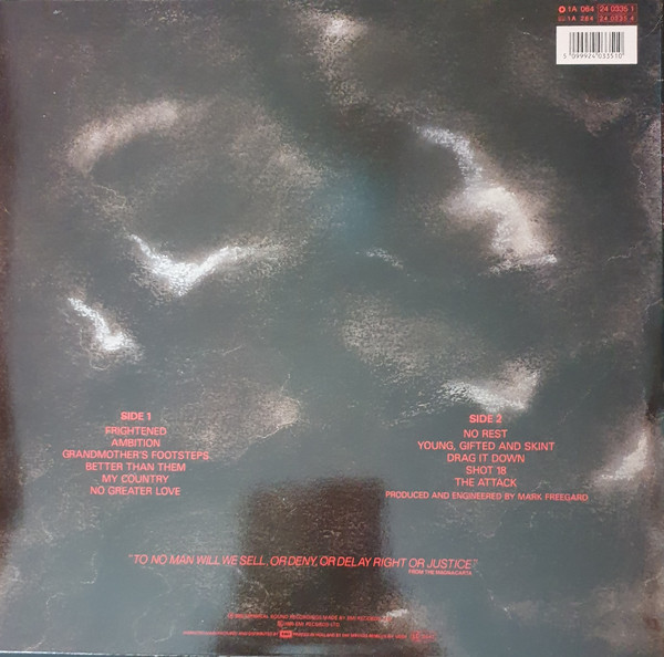 New Model Army - No Rest For The Wicked (LP, Album) - Afbeelding 2