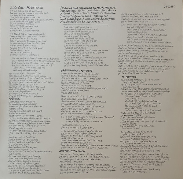 New Model Army - No Rest For The Wicked (LP, Album) - Afbeelding 3