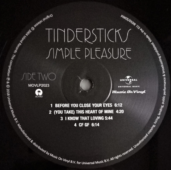 Tindersticks - Simple Pleasure (2xLP, Album, RE, RM, 180) - Afbeelding 4