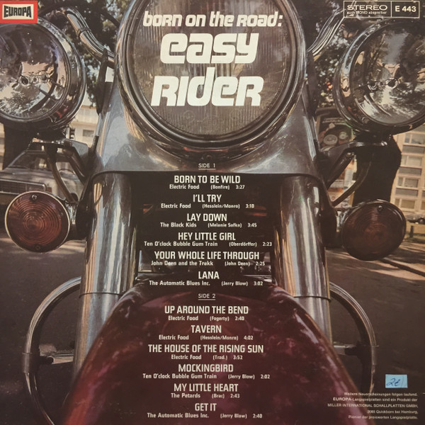 Various - Born On The Road: Easy Rider (LP, Comp) - Afbeelding 2