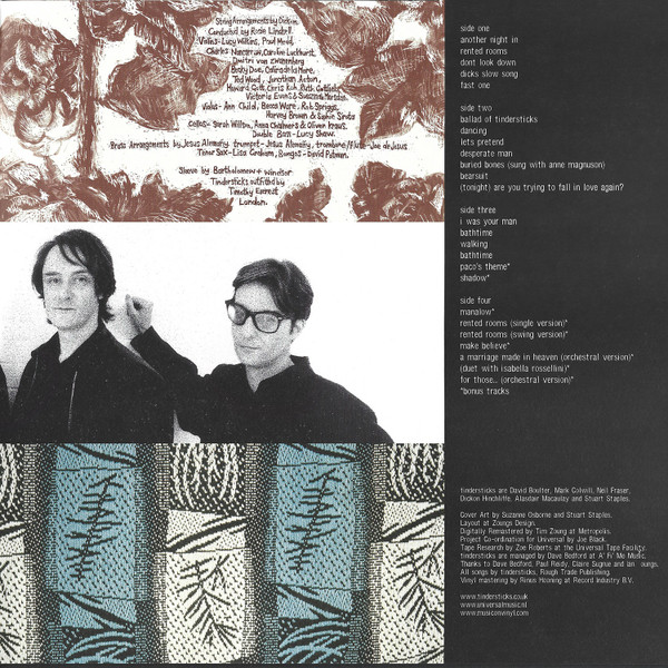 Tindersticks - Curtains (2xLP, Album, RE, RM, Exp) - Afbeelding 3