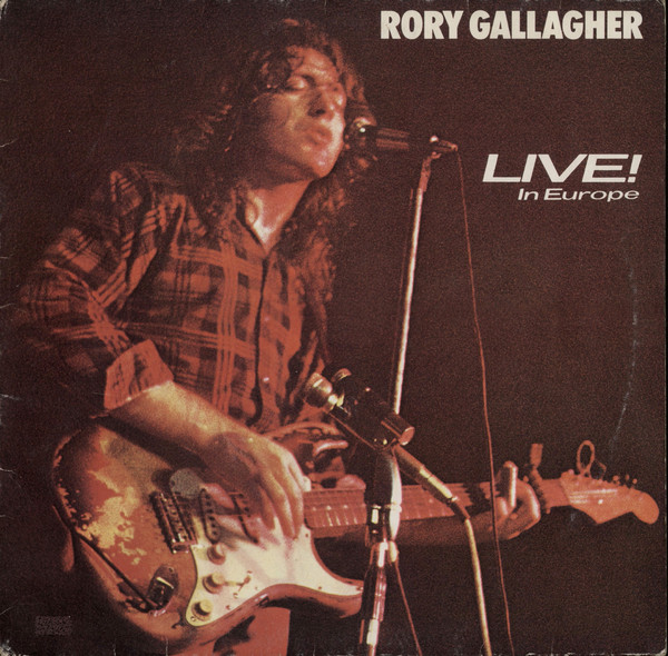 Rory Gallagher - Live In Europe (LP, Album, RE)