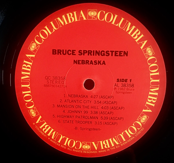 Bruce Springsteen - Nebraska (LP, Album, RE, RM, 180) - Afbeelding 5