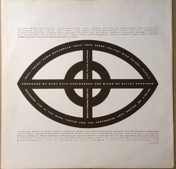 The Alarm - Electric Folklore Live (LP, Album) - Afbeelding 5