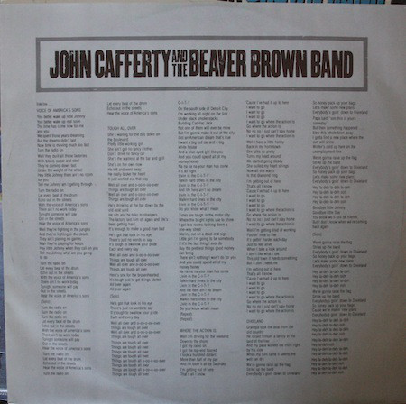 John Cafferty And The Beaver Brown Band - Tough All Over (LP, Album) - Afbeelding 5