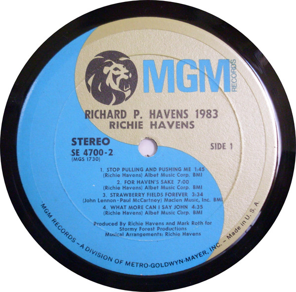 Richie Havens - Richard P. Havens, 1983 (2xLP, Album, Gat) - Afbeelding 5