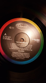 Caldera (2) - Time And Chance (LP, Album) - Afbeelding 2