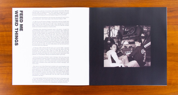 Squarepusher - Feed Me Weird Things (2xLP, RE, RM + 10", RM) - Afbeelding 5