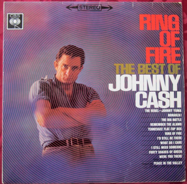 Johnny Cash - Ring Of Fire The Best Of Johnny Cash (LP, Comp)