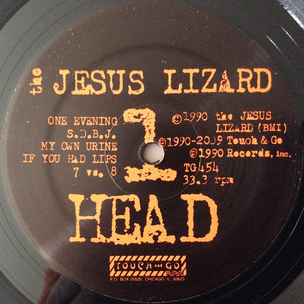 The Jesus Lizard - Head (LP, Album, RE, RM, Gat) - Afbeelding 5