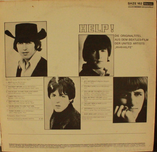 The Beatles - Help! (LP, Album, RE) - Afbeelding 2