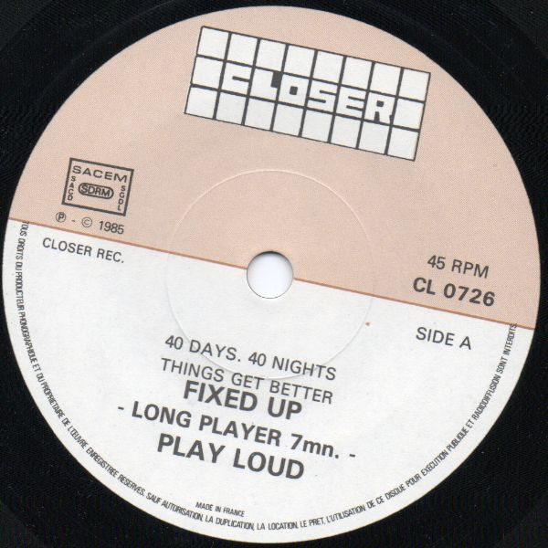 Fixed Up / The Nomads (2) - E.P. Live (7", EP) - Afbeelding 3