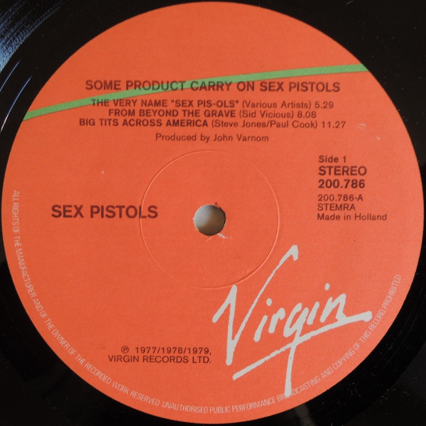 Sex Pistols - Some Product - Carri On Sex Pistols (LP) - Afbeelding 3