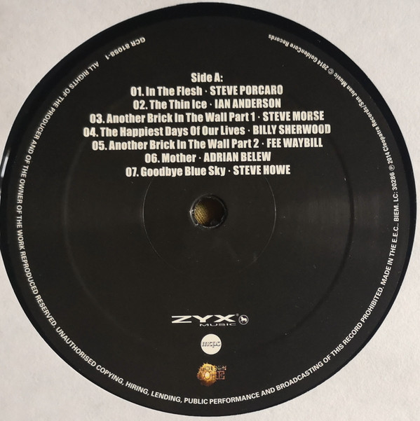 Various - Back Against The Wall (A Tribute To Pink Floyd) (2xLP) - Afbeelding 3