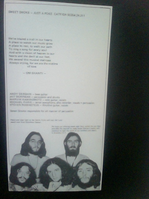 Sweet Smoke - Just A Poke (LP, Album, RE) - Afbeelding 5