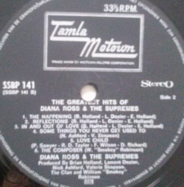 The Supremes - The Greatest Hits Of Diana Ross & The Supremes (LP, Comp) - Afbeelding 4