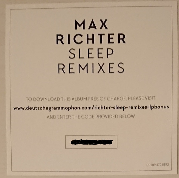 Max Richter - Sleep Remixes (LP, Album, 180) - Afbeelding 4