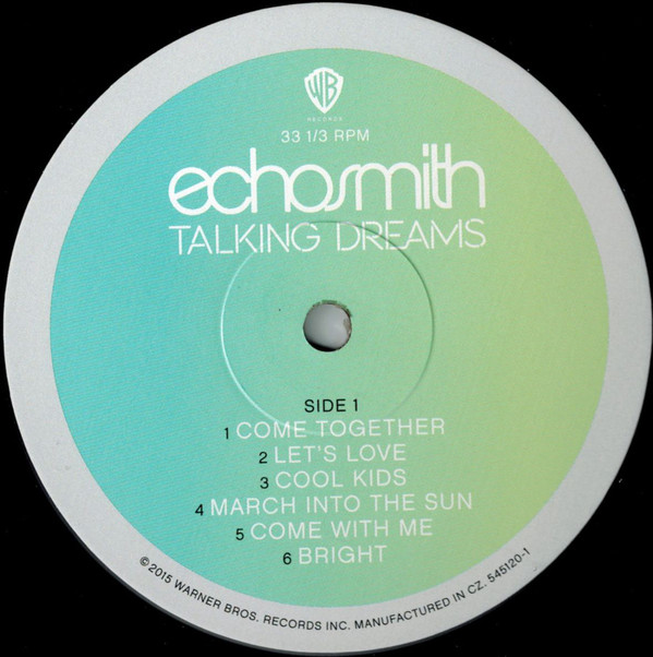 Echosmith - Talking Dreams (LP, Album, RE) - Afbeelding 2