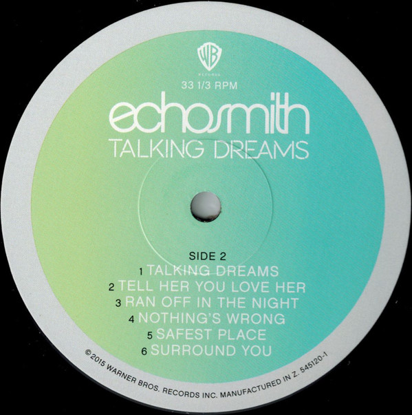 Echosmith - Talking Dreams (LP, Album, RE) - Afbeelding 3