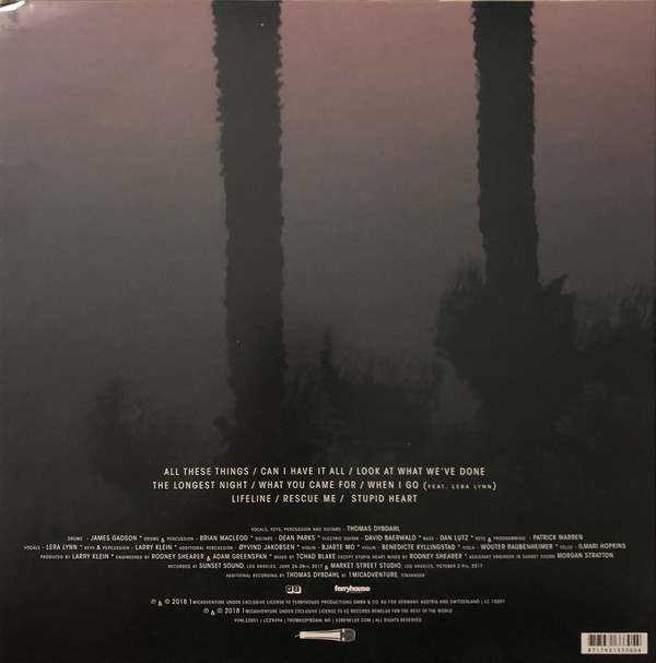 Thomas Dybdahl - All These Things (LP, Album, Gat) - Afbeelding 3