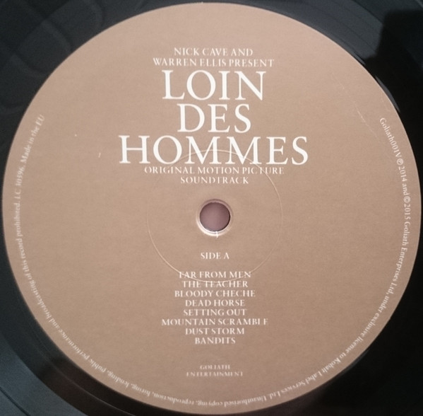 Nick Cave And Warren Ellis* - Loin Des Hommes (Original Motion Picture Soundtrack) (LP, Gat) - Afbeelding 4
