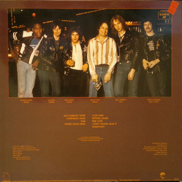 Mitch Ryder - Naked But Not Dead (LP, Album) - Afbeelding 2