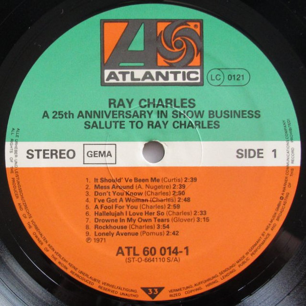 Ray Charles - A 25th Anniversary In Show Business Salute To Ray Charles (2xLP, Comp, RE, Gat) - Afbeelding 2