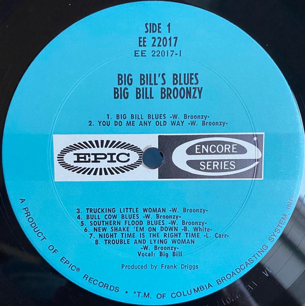 Big Bill Broonzy - Big Bill's Blues (LP, Comp, Mono, Pit) - Afbeelding 5