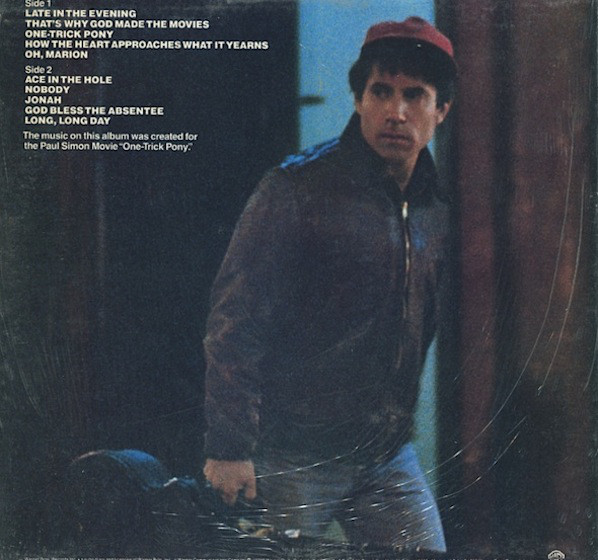Paul Simon - One-Trick Pony (LP, Album) - Afbeelding 2
