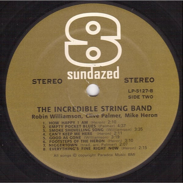 The Incredible String Band - The Incredible String Band (LP, Album, RE) - Afbeelding 5
