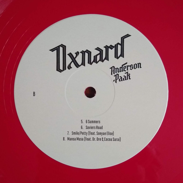 Anderson .Paak - Oxnard (2xLP, Album, Ltd, Red) - Afbeelding 5
